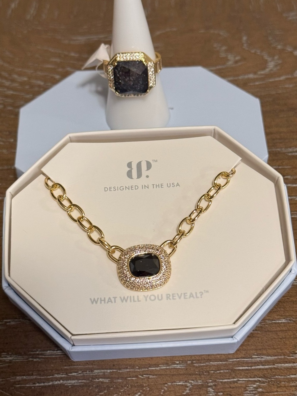 Bomb Party Necklace and Ring